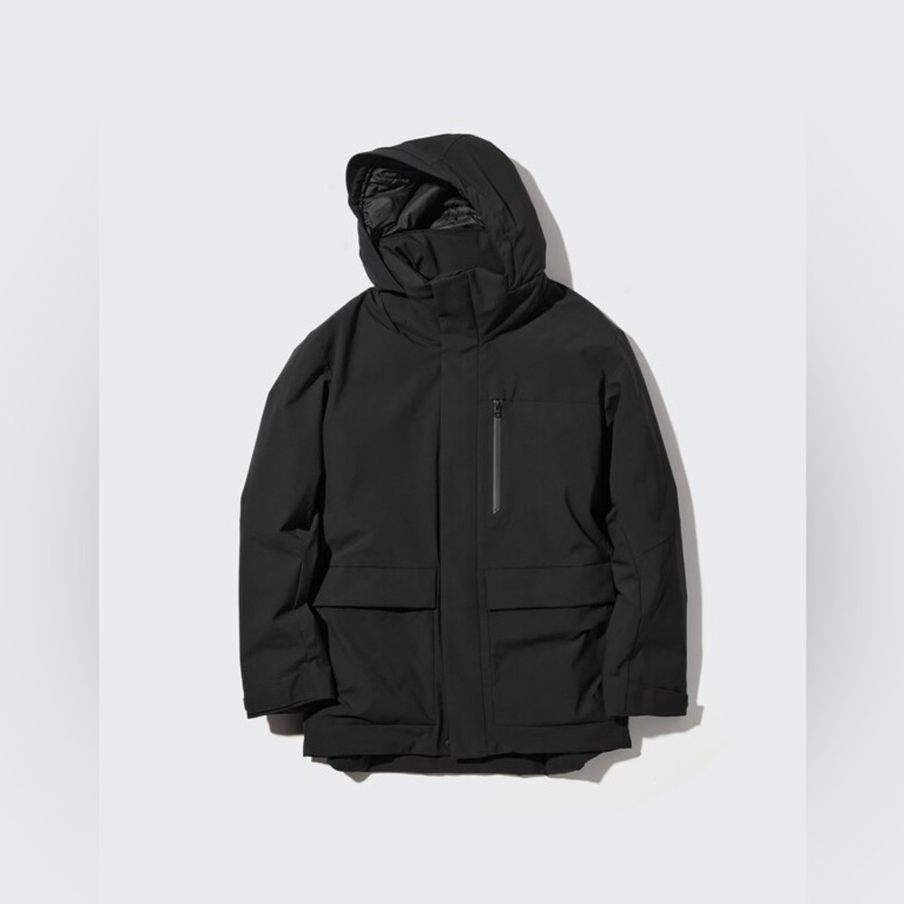 Unisex hybrid down parka by uniqlo